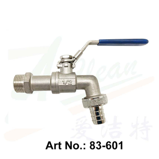 Grifo de bola con cerradura de acero inoxidable