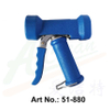 Pistola de lavado industrial de acero inoxidable