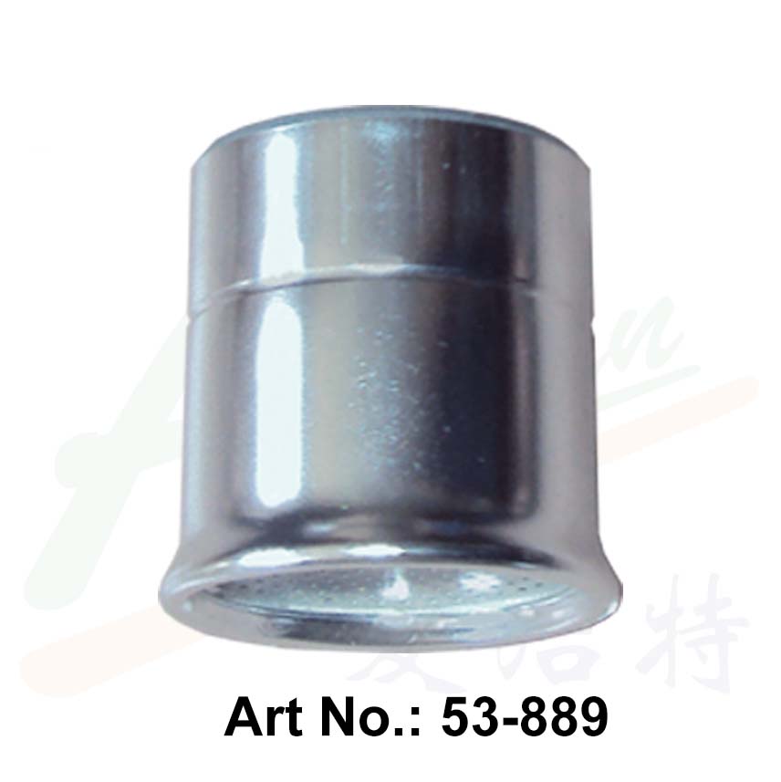 Cabezal rociador de lluvia suave de aluminio