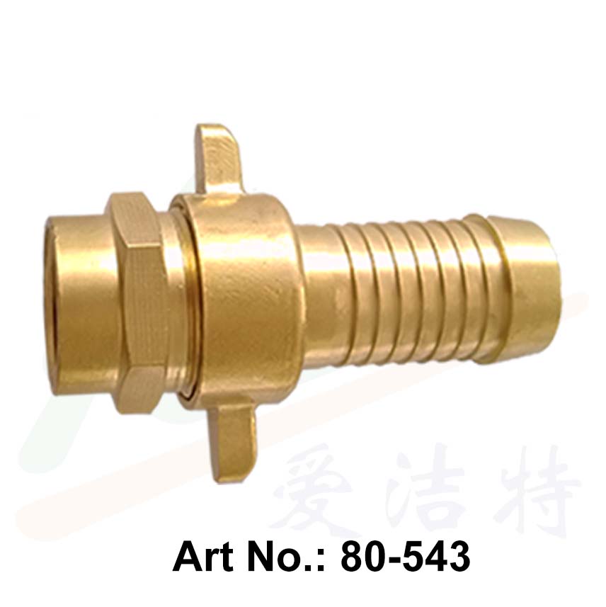 Conector de manguera hembra de latón