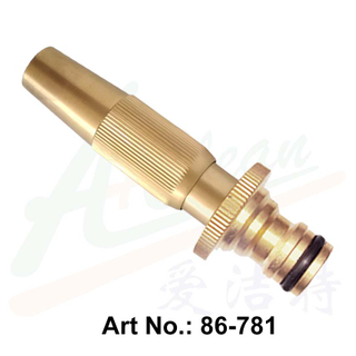 Boquilla de manguera de latón con conector rápido