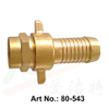 Conector de manguera hembra de latón