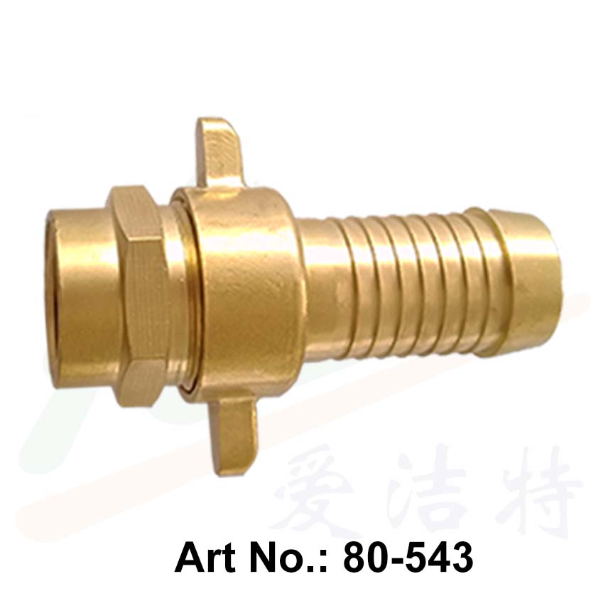 Conector de manguera hembra de latón