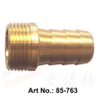 Conector de manguera con rosca macho, tipo suizo