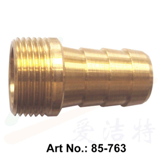 Conector de manguera con rosca macho, tipo suizo