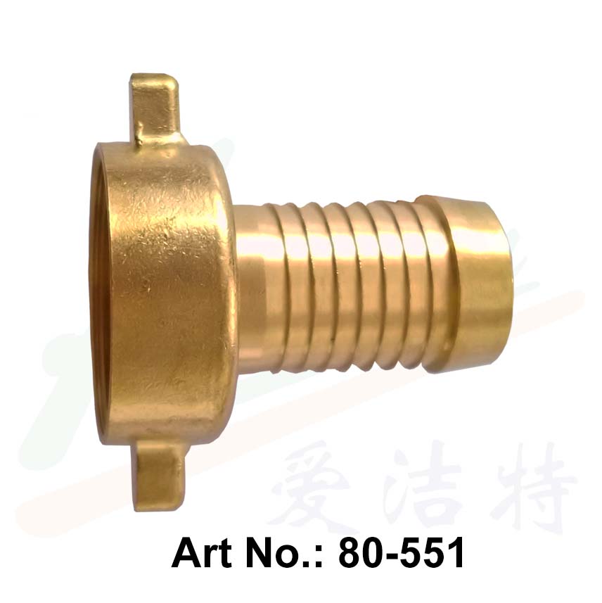 Conector de manguera hembra de latón