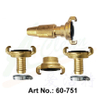 Conector de manguera y boquilla rociadora, juego