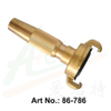 Boquilla de manguera de latón con conector rápido