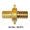 Manguera de latón × Conector de manguera