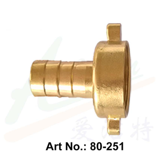 Conector de manguera de rosca hembra de latón