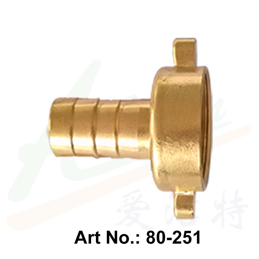 Conector de manguera de rosca hembra de latón