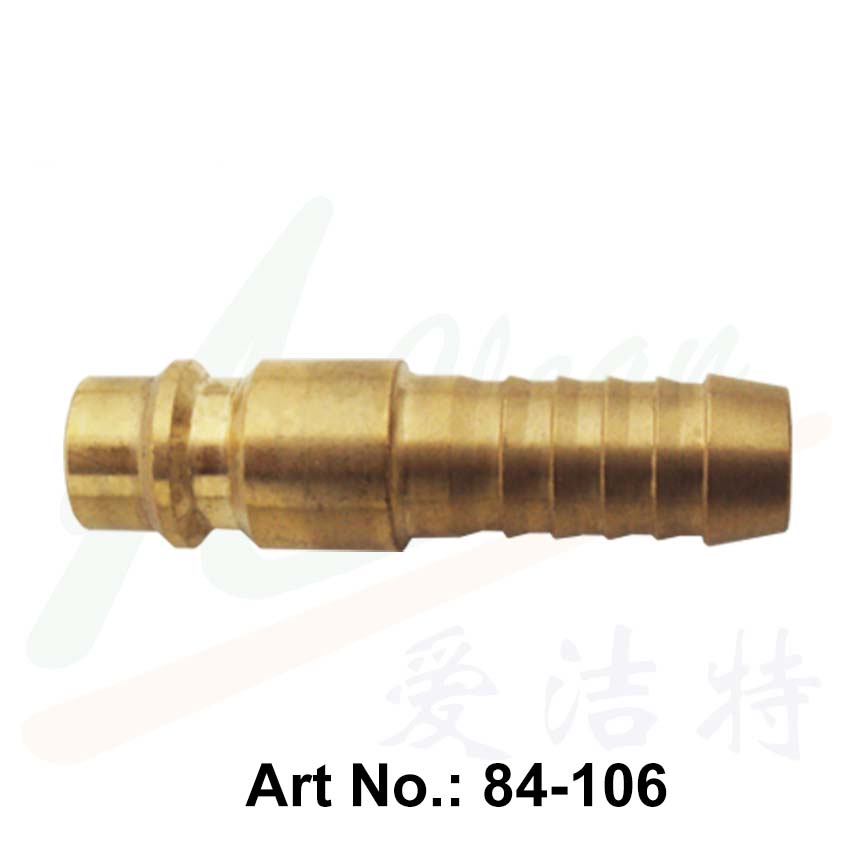 Conector de manguera de aire a presión de latón